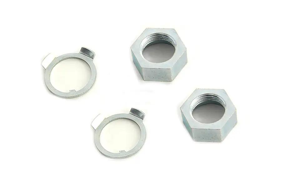 Motorshop Transmission Shifter Fork Lock Nut Kit for Harley Davidson EL & FL Models by Motorshop