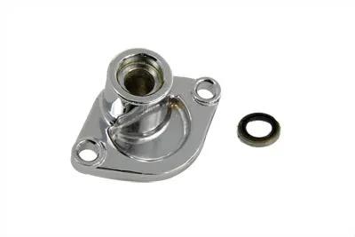 Motorshop Chrome Transmission Shaft Cover for Harley Davidson Big Twin Models - Part 17-2125 by Motorshop