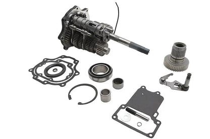 Jims Fat 6 Super Gear Kit Black for Harley Davidson Models by Jims