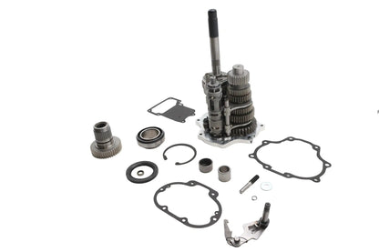 Jims Fat 6 Super Gear Kit Polished for Harley Davidson FXST, FLT, FXD Models by Jims