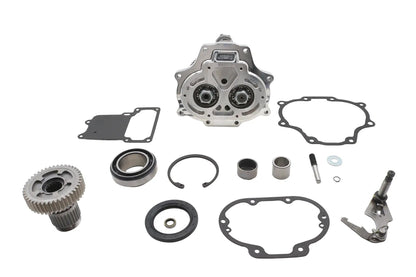 Jims Fat 6 Super Gear Kit Polished for Harley Davidson FXST, FLT, FXD Models by Jims