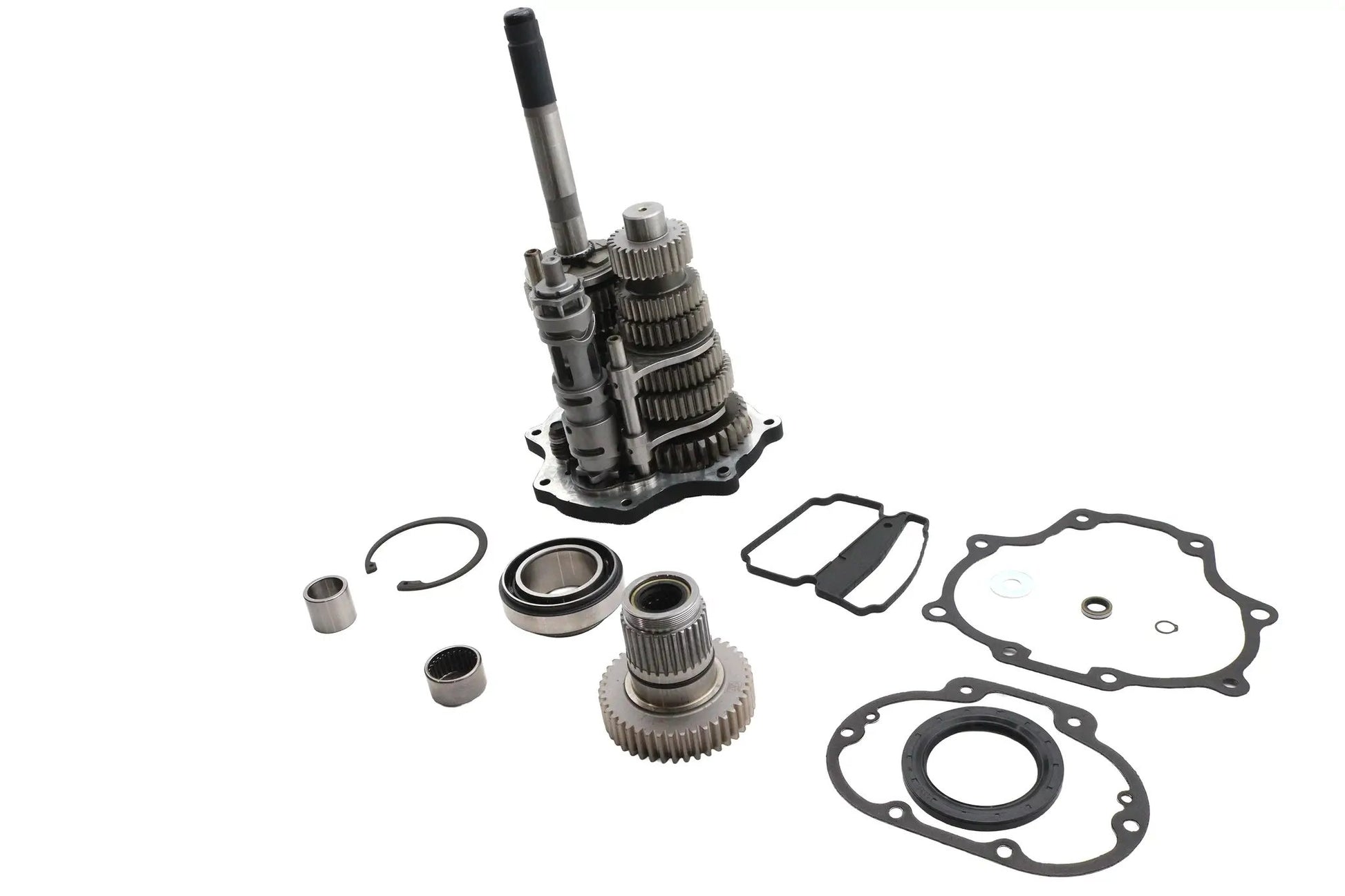 Jims Fat 6 Super Gear Kit Black for Harley Davidson FLT and FXST Models - Part 8611 by Jims