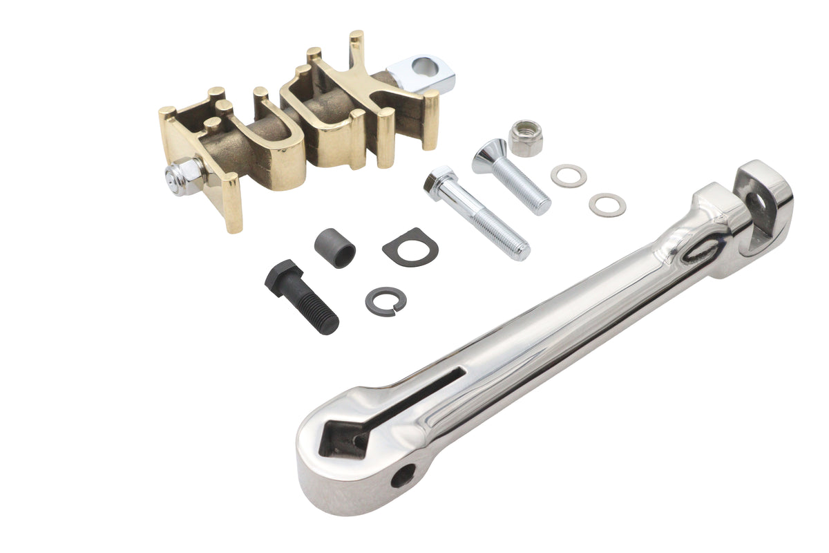 V-Twin F-ck Unbreakable Kick Starter Arm Kit Stainless Steel for Harley Davidson 1954-1984