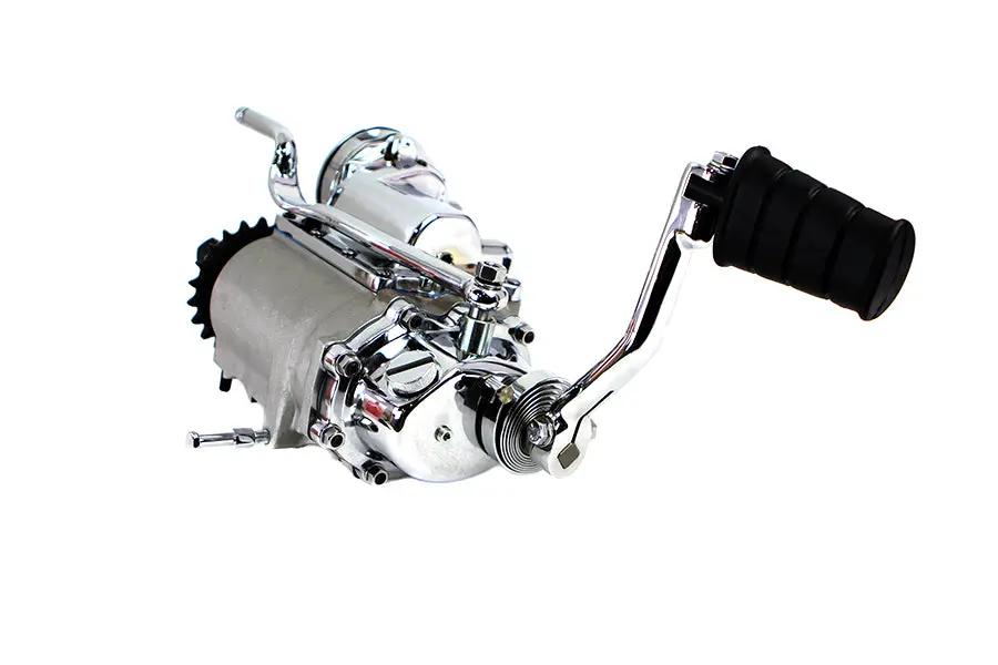 Motorshop 17-4800 4-Speed Big Twin Transmission Assembly for Harley Davidson FL Models by Motorshop