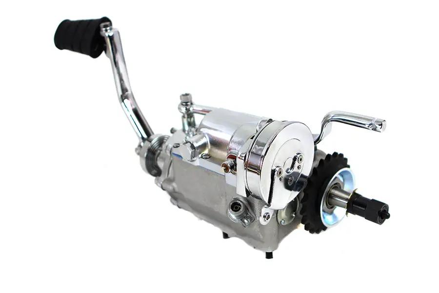 Motorshop 17-4800 4-Speed Big Twin Transmission Assembly for Harley Davidson FL Models by Motorshop