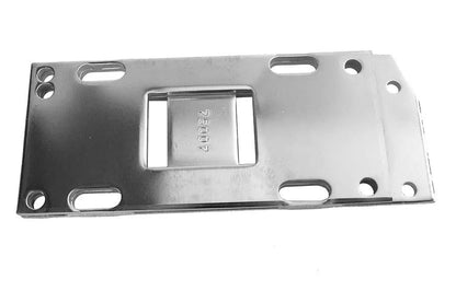 Motorshop Transmission Mount Plate Chrome for Harley Davidson EL and UL (Part #75007) by Motorshop