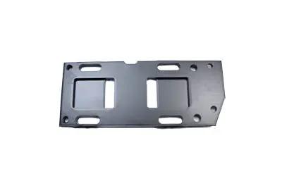 Motorshop Part Number 75391B Parkerized Transmission Mounting Plate for Harley Davidson FL Models by Motorshop