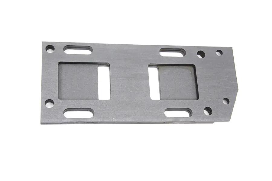 Motorshop Replica Parkerized Transmission Mounting Plate for Harley Davidson EL Models by Motorshop