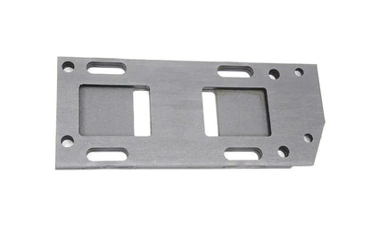 Motorshop Replica Parkerized Transmission Mounting Plate for Harley Davidson EL Models by Motorshop