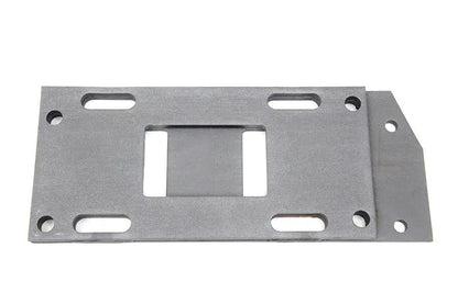 Motorshop Replica Parkerized Transmission Mounting Plate for Harley Davidson EL Models by Motorshop