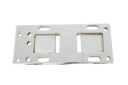 Paughco Chrome Transmission Mounting Plate for 4-Speed Transmission in 5-Speed Frames - Part 218-1 by Paughco