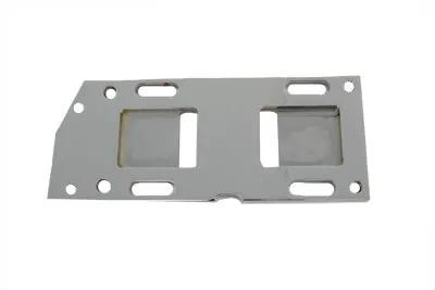 Motorshop Chrome Transmission Mounting Plate for Harley Davidson FL (1958-1967) by Motorshop
