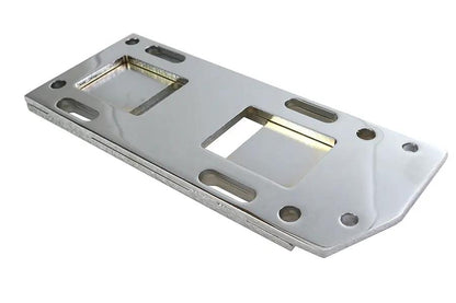 Motorshop Chrome Transmission Mounting Plate for Harley Davidson EL (1936-1945) by Motorshop