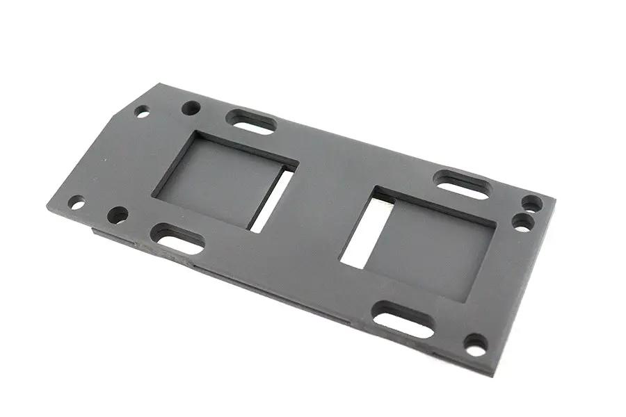 Motorshop Transmission Mount Plate Parkerized for Harley Davidson EL (1936-1945) by Motorshop