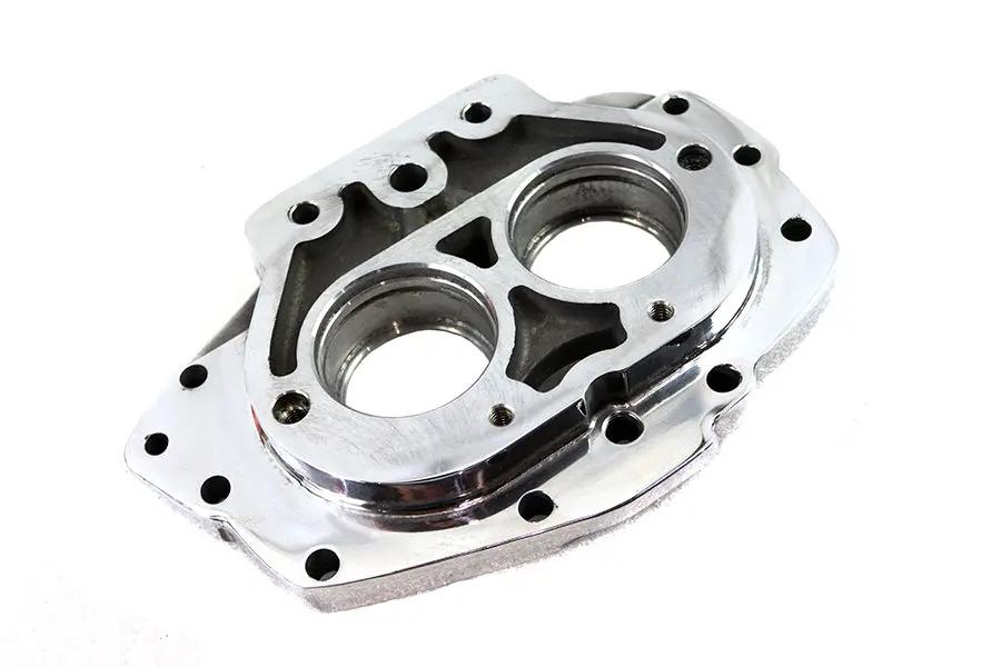 Motorshop Natural Billet 5-Speed Transmission Door for Harley Davidson FXST by Motorshop