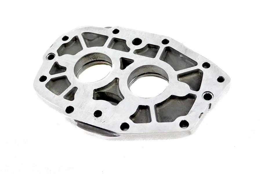 Motorshop Natural Billet 5-Speed Transmission Door for Harley Davidson FXST by Motorshop