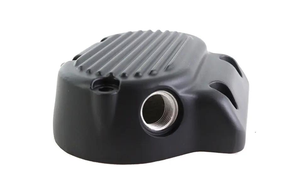 V-Twin Transmission Side Cover Black for Harley Davidson FXR (1987-1994) - Part #75337B by V-Twin