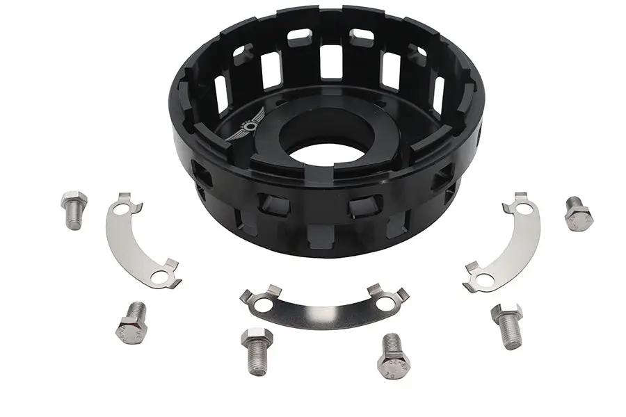 American Prime M8 Billet Clutch Drum Assembly Bare for Harley Davidson FLT & FXST by American Prime