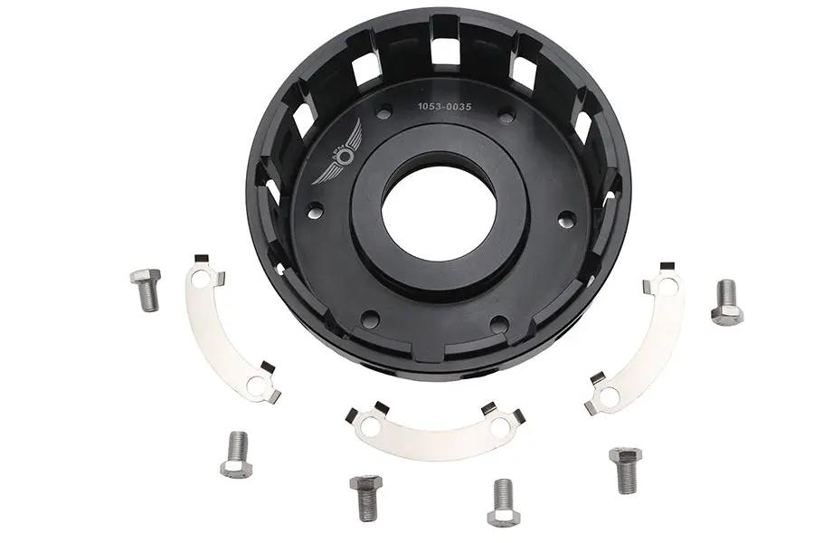 American Prime M8 Billet Clutch Drum Assembly Bare for Harley Davidson FLT & FXST by American Prime