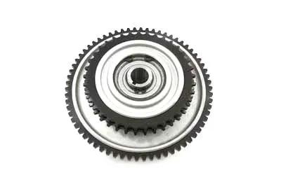 Motorshop Clutch Drum Hub Kit for Harley Davidson FXST, FLT, FXR - Tapered Shaft with 66 and 37 Tooth Sprockets by Motorshop