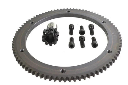 York 148178 84 Tooth Clutch Drum Ring Gear Kit for Harley Davidson Chain Drive Models by York