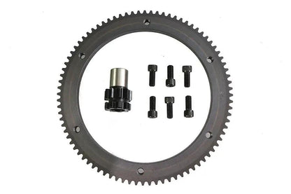 York 148178 84 Tooth Clutch Drum Ring Gear Kit for Harley Davidson Chain Drive Models by York