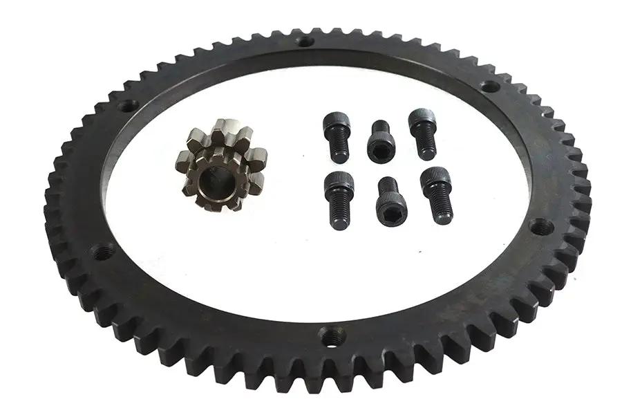 York 66 Tooth Clutch Drum Ring Gear Kit for Harley Davidson FXST and FLST Models by York