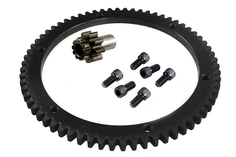 York 66 Tooth Clutch Drum Ring Gear Kit for Harley Davidson FXST and FLST Models by York