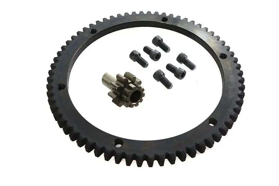 York 66 Tooth Clutch Drum Ring Gear Kit for Harley Davidson FXST and FLST Models by York