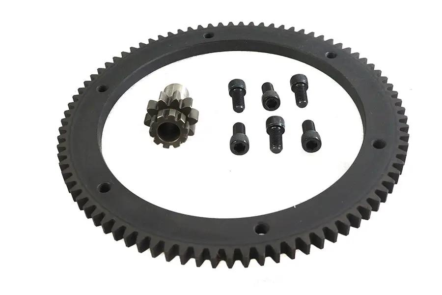 York 148179 84-Tooth Clutch Drum Ring Gear Kit for Harley Davidson FXST, FLST, FLT Models by York