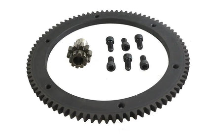 York 148179 84-Tooth Clutch Drum Ring Gear Kit for Harley Davidson FXST, FLST, FLT Models by York