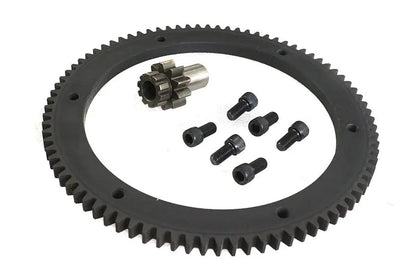 York 148179 84-Tooth Clutch Drum Ring Gear Kit for Harley Davidson FXST, FLST, FLT Models by York