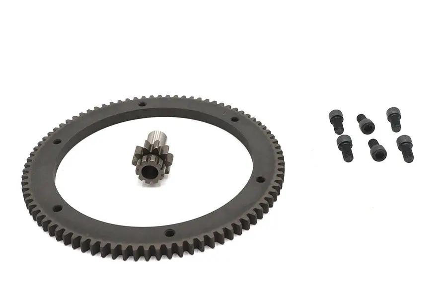 York 148180 84 Tooth Clutch Drum Ring Gear Kit for Harley Davidson FXD and FXST Models by York