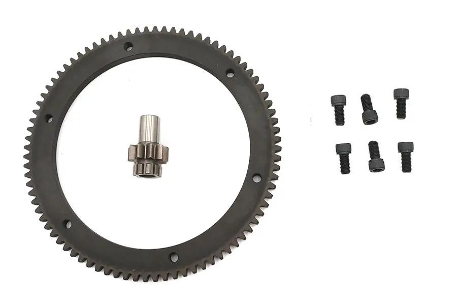 York 148180 84 Tooth Clutch Drum Ring Gear Kit for Harley Davidson FXD and FXST Models by York