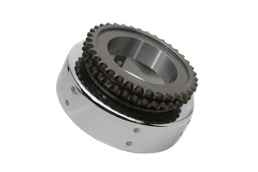York Chrome Kick Start Clutch Drum for Harley Davidson FL Models by York