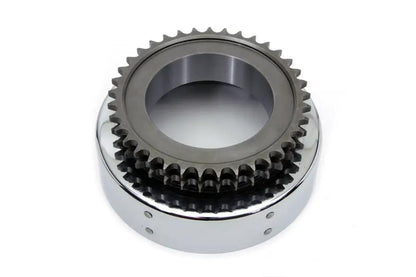 York Chrome Kick Start Clutch Drum for Harley Davidson FL Models by York