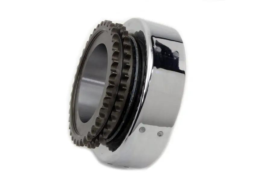 York Chrome Kick Start Clutch Drum for Harley Davidson FL Models by York