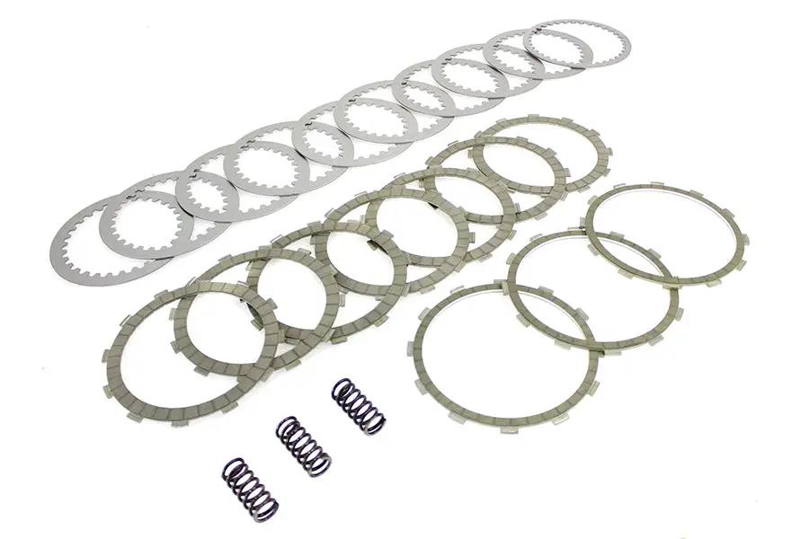V-Twin M8 Clutch Plate Kit for Harley Davidson FLT and FLST Models by V-Twin