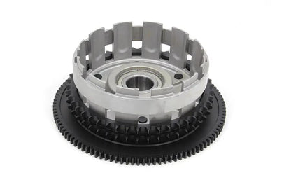 York OEM Complete Clutch Drum with Ring Gear for Harley Davidson FXD, FXST, FLT Models - Part #37813-06A by York