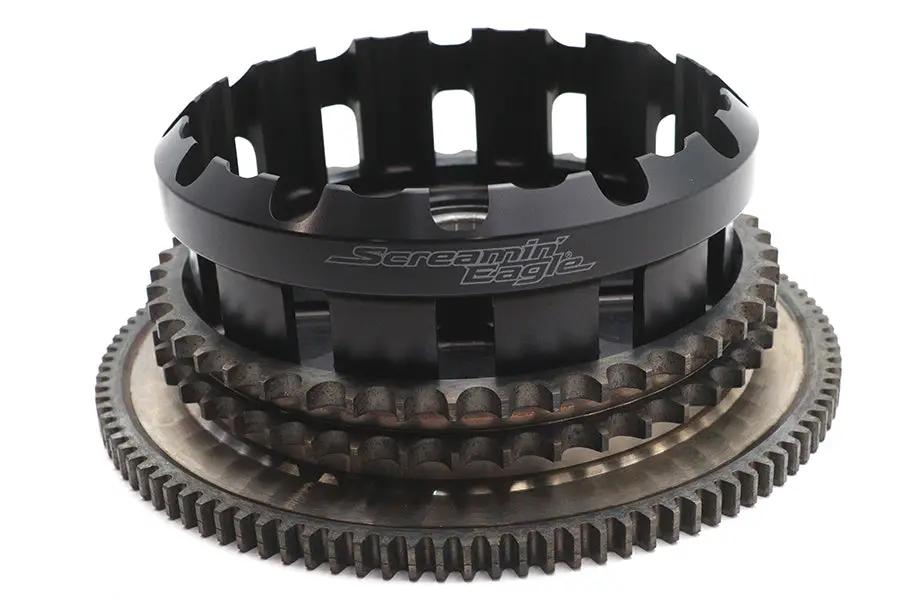 OE M8 Clutch Drum for Harley Davidson Models - 46 Tooth with Bearing by OE