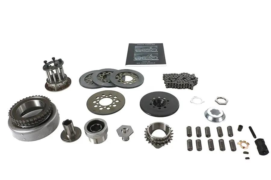 V-Twin Compensator Primary Drive Kit for Harley Davidson EL 1936-1945 with Tapered Shaft by V-Twin