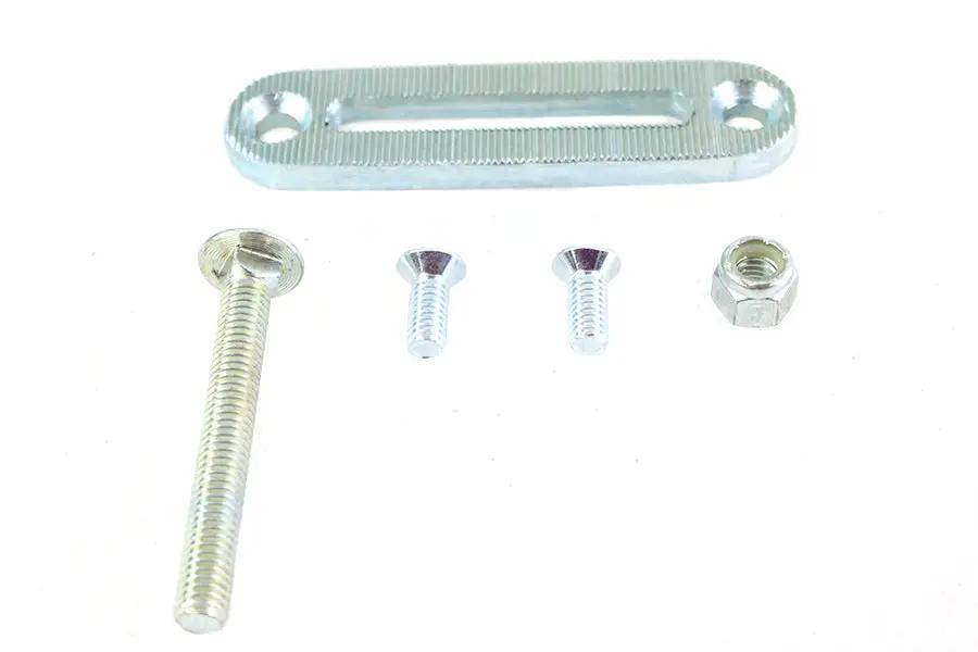 York Chain Tensioner Anchor Plate with Carriage Bolt Kit for Harley Davidson FXST (1984-1993) by York