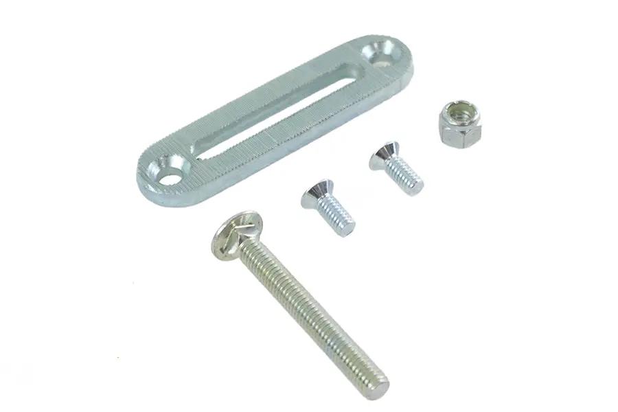 York Chain Tensioner Anchor Plate with Carriage Bolt Kit for Harley Davidson FXST (1984-1993) by York
