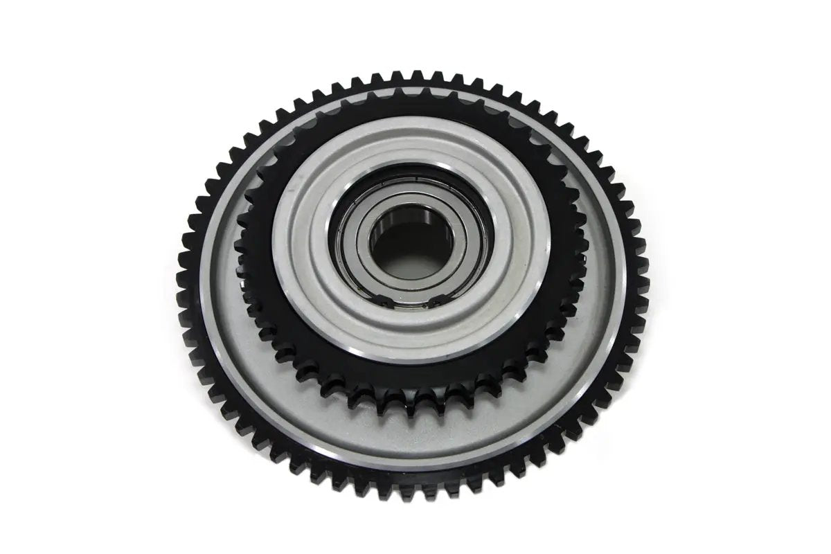 York Clutch Drum Assembly with Ring Gear and Bearing for Harley Davidson FX, FLT, FXR Models - Part 37702-84A by York