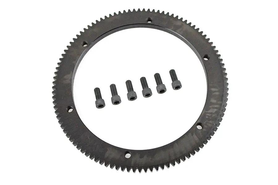 York 102 Tooth Clutch Drum Starter Ring Gear Bolt-On for Harley Davidson FXST & FLST Models by York