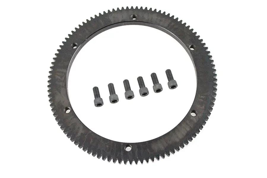 York 102 Tooth Clutch Drum Starter Ring Gear Bolt-On for Harley Davidson FXST & FLST Models by York