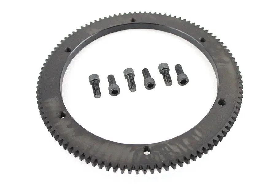 York 102 Tooth Clutch Drum Starter Ring Gear Bolt-On for Harley Davidson FXST & FLST Models by York