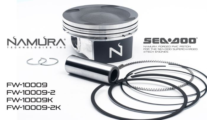 NAMURA Top-End Repair Kit FW-10009-2K for Motorcycle Engines