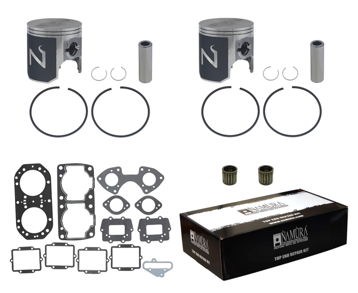 NAMURA Top End Repair Kit NW-20009-2K for Motorcycle Engines