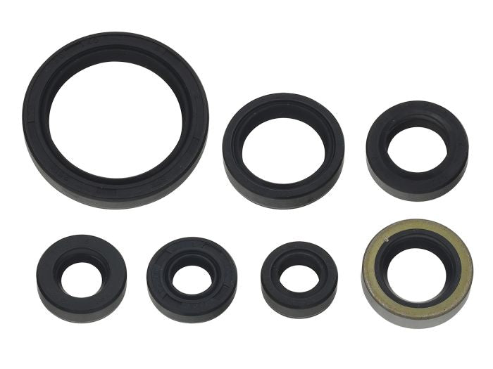 NAMURA Engine Oil Seal Set (7 Pieces) Part Number NX-09395 for Automotive Maintenance